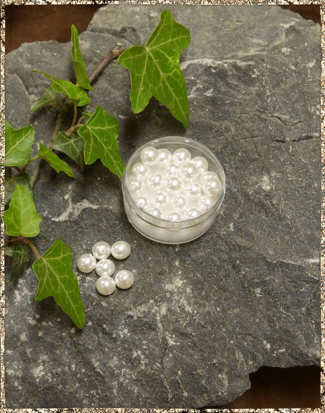 Perlen weiß 8 mm